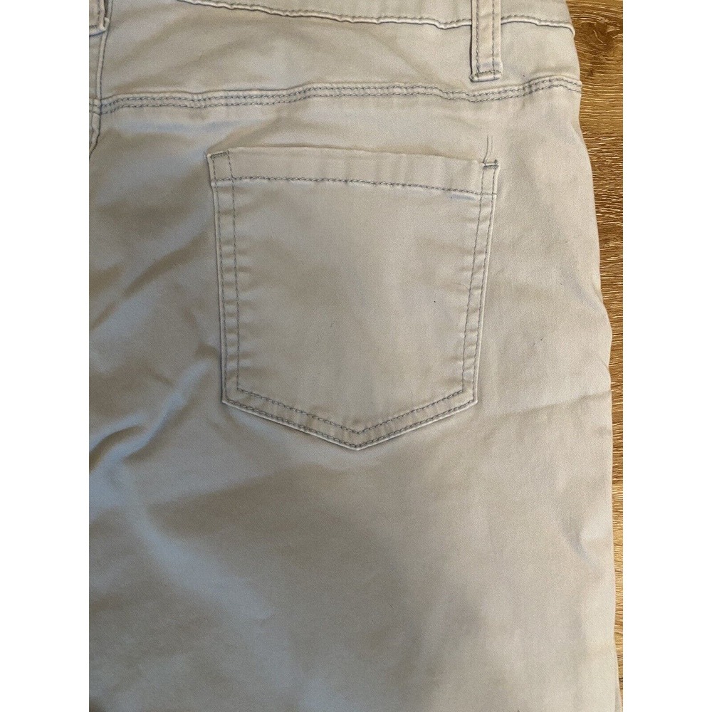 Buffalo David Bitton Daily Mid Rise Stretch Ankle Light Blue Jeans Sz 14/34 - Picture 5 of 9